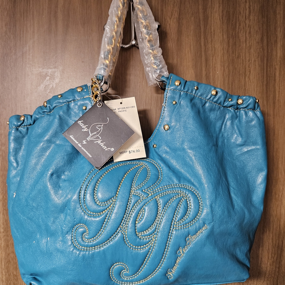 Teal Baby Phat Handbag